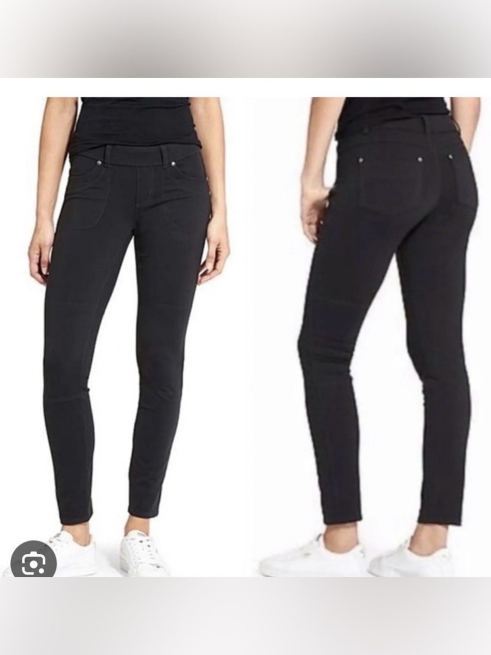 Athleta Bettona Black Stretch Jeggings